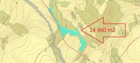 Prodej, les, 24460 m2, Horní Habartice