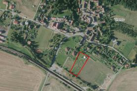 Prodej, stavební pozemek 3880 m2, Vranov u Stříbra
