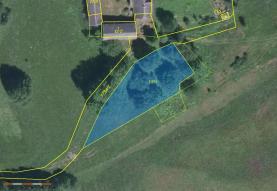 Prodej, pozemek, 1122 m2, Luby - Dolní Luby