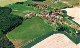 Prodej, stavební pozemek, 5456 m2, Zemětice - Chalupy