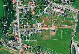 Prodej, stavební parcela, 1223 m2, Žákava