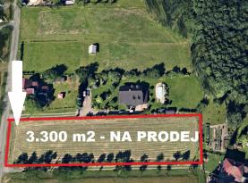 Prodej, pozemek, 3300 m2, Ostrava - Vratimov