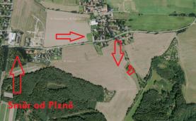 Prodej, zahrada, 611 m2, Zruč-Senec, Senec