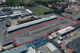 Pronájem, provozní plocha, 4450 m2, Plzeň, ul. Skladová
