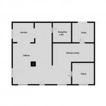 Pronájem, atypický byt, 120 m2, Sedlec u Kralovic