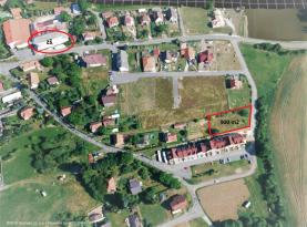 Prodej, pozemek, 900 m2, Borotín