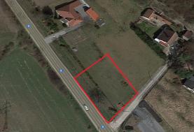 Prodej, stavební pozemek, 1190 m2, Kly