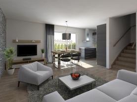 Prodej, rodinný dům 4+kk, 90 m2 + zahrada, Zbůch u Plzně