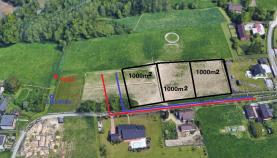 Prodej, stavební pozemek, 1000 m2, Rychvald, ul. Myslivecká