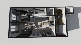 Prodej, nebytový prostor 2+kk, 60 m2, Praha 5, Hlubočepy