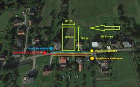 Prodej, stavební pozemek, 2000 m2, Albrechtice