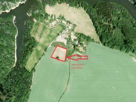 Prodej, stavební pozemek, 4702 m2, Varvažov, Zbonín