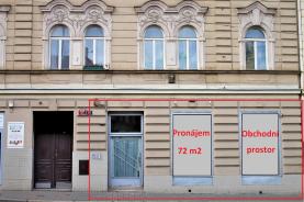 Pronájem, obchodní prostor 72 m2, Praha Nusle