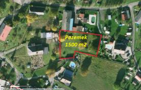 Prodej, pozemek, 1500 m2, Rychnov nad Kněžnou - Habrová