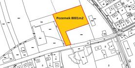 Prodej, provozní plocha 8001 m2, Lety u Dobřichovic