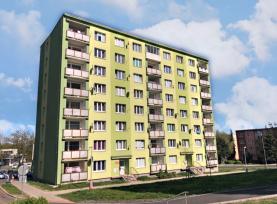 Flat 2+1, 57 m2, Chomutov, Jirkov, Studentská