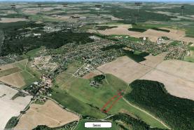 Building lot, 5607 m2, Plzeň-sever, Zruč-Senec