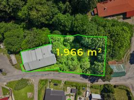 Prodej pozemku, 1966 m², Zdobnice