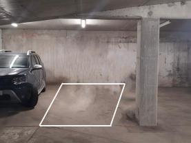 Pronájem garážového stání, 12 m², Děčín, ul. Řetězová