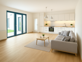 Prodej, byt 2+kk, 117 m2 s předzahrádkou, Střížkov