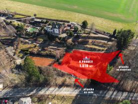 Prodej pozemku k bydlení, 1510 m², Ústí nad Orlicí