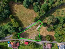 Prodej pozemku k bydlení, 1095 m², Prostřední Žleb, Děčín