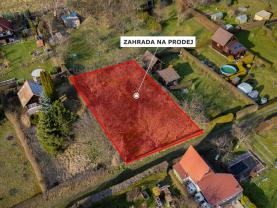Prodej zahrady, 435 m², Česká Kamenice