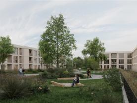 Prodej bytu 2+kk 59 m² se zahrádkou 69 m², Brandýs nad Labem