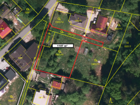 Prodej pozemku k bydlení, 1107 m², Dětmarovice