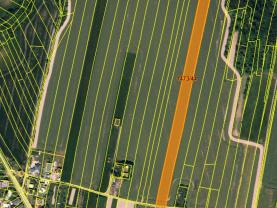 Prodej pole, 1163 m², Tísek