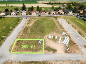Prodej pozemku k bydlení, 669 m², Zaječice
