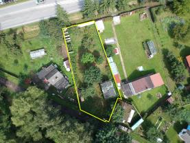 Pronájem zahrady, 655 m², České Budějovice, ul. Litvínovická