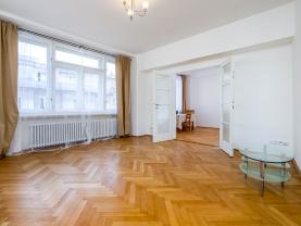 Pronájem bytu 3+1, 105 m², Praha 7, ul. Veletržní