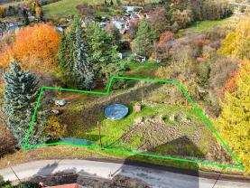 Prodej pozemku k bydlení, 1112 m², Perštejn