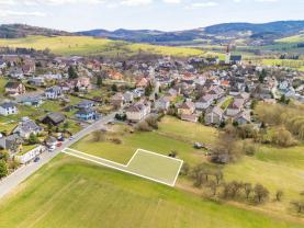 Prodej pozemku k bydlení, 1286 m², Strážov