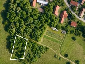 Prodej pozemku 1098 m2 v Milešově -Klenovicích