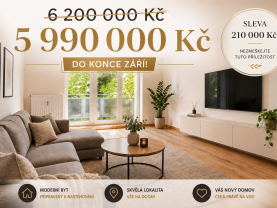 Prodej bytu 3+kk, 60 m², Plzeň, ul. Partyzánská