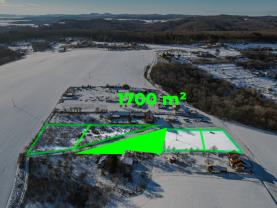 Prodej pozemku k bydlení, 1700 m², Halenkovice