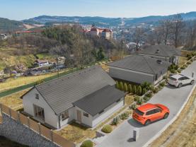 Prodej stavebního pozemku, 1146 m², Vimperk, ul. Výhledy