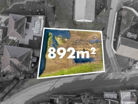 Prodej zahrady, 892 m², Častohostice