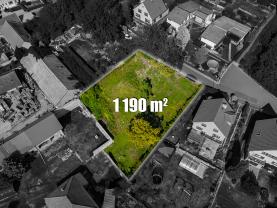 Prodej pozemku k bydlení, 1190 m², Všetaty