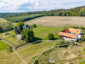 Prodej pozemku, 1256 m², Hrazany - Klisinec