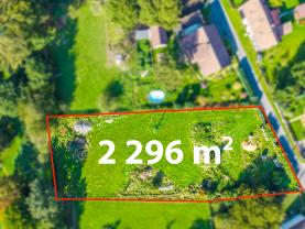 Prodej pozemku k bydlení, 2 296 m², Víska u Frýdlantu