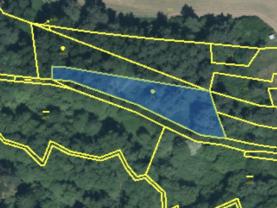 Prodej lesa, 1547 m², Jesenice