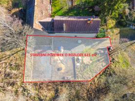 Prodej pozemku k bydlení, 615 m², Vroutek