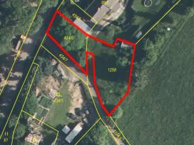 Prodej pozemku k bydlení 861 m2 v Chrastavě, Horní Vítkov