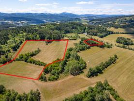 Prodej louky, 36981 m², Nišovice