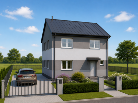 Prodej rodinného domu na klíč, 141 m², 6+1, Račetice