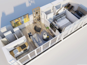 Prodej bytu 3+kk, 56 m², Praha, ul. Nekvasilova