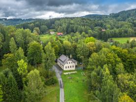 Prodej chalupy, Tanvald, s pozemkem 8030 m2